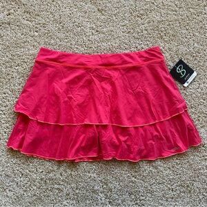 Sofibella Life.Style 14” Skort Women’s XL Coral Pink Tennis Golf Skirt NWT